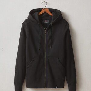 American Giant Classic Full Zip Hoodie Black